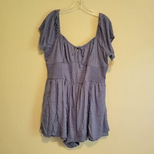 NEW Hollister Romper Blue Size XXL